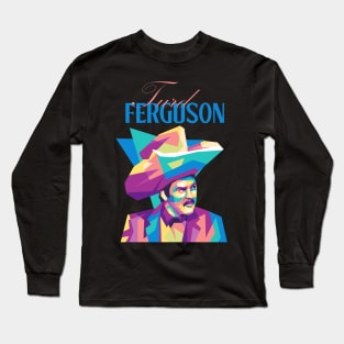 Turd Ferguson wpap Long Sleeve T-Shirt